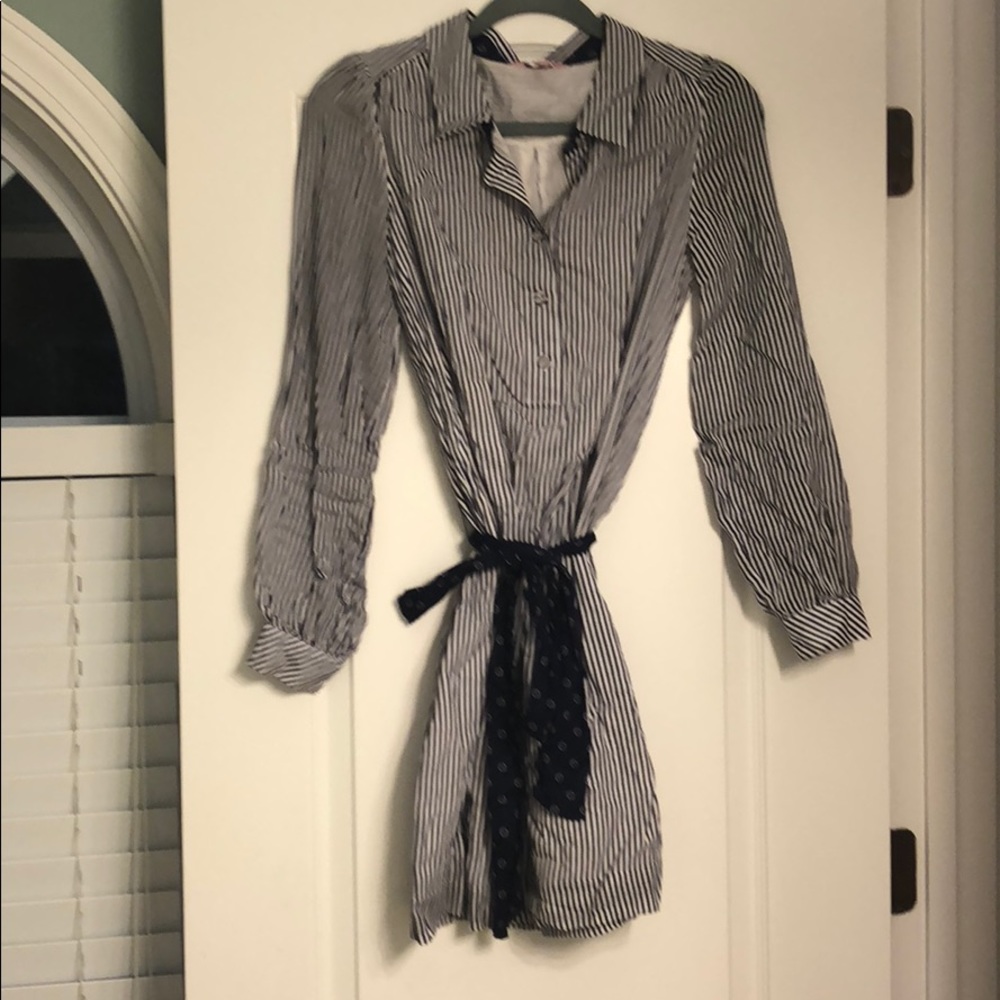 Lilly Pulitzer Stripped Shirt Dress